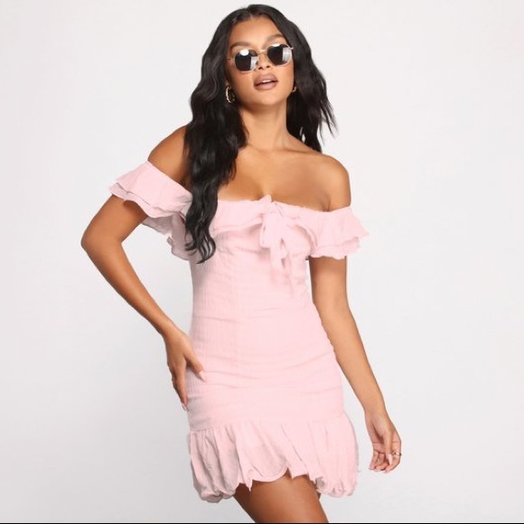 Windsor Dresses & Skirts - Romanced In ruffles A-Line mini dress